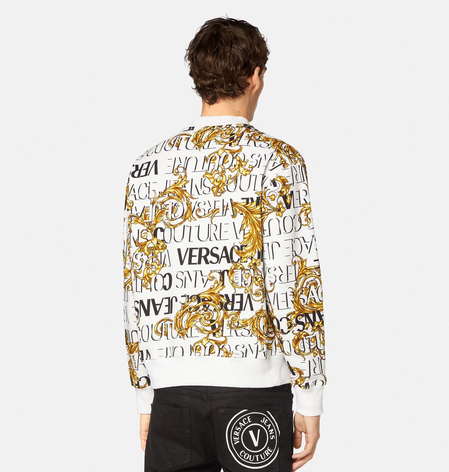 Felpa Versace 牛仔裤时装