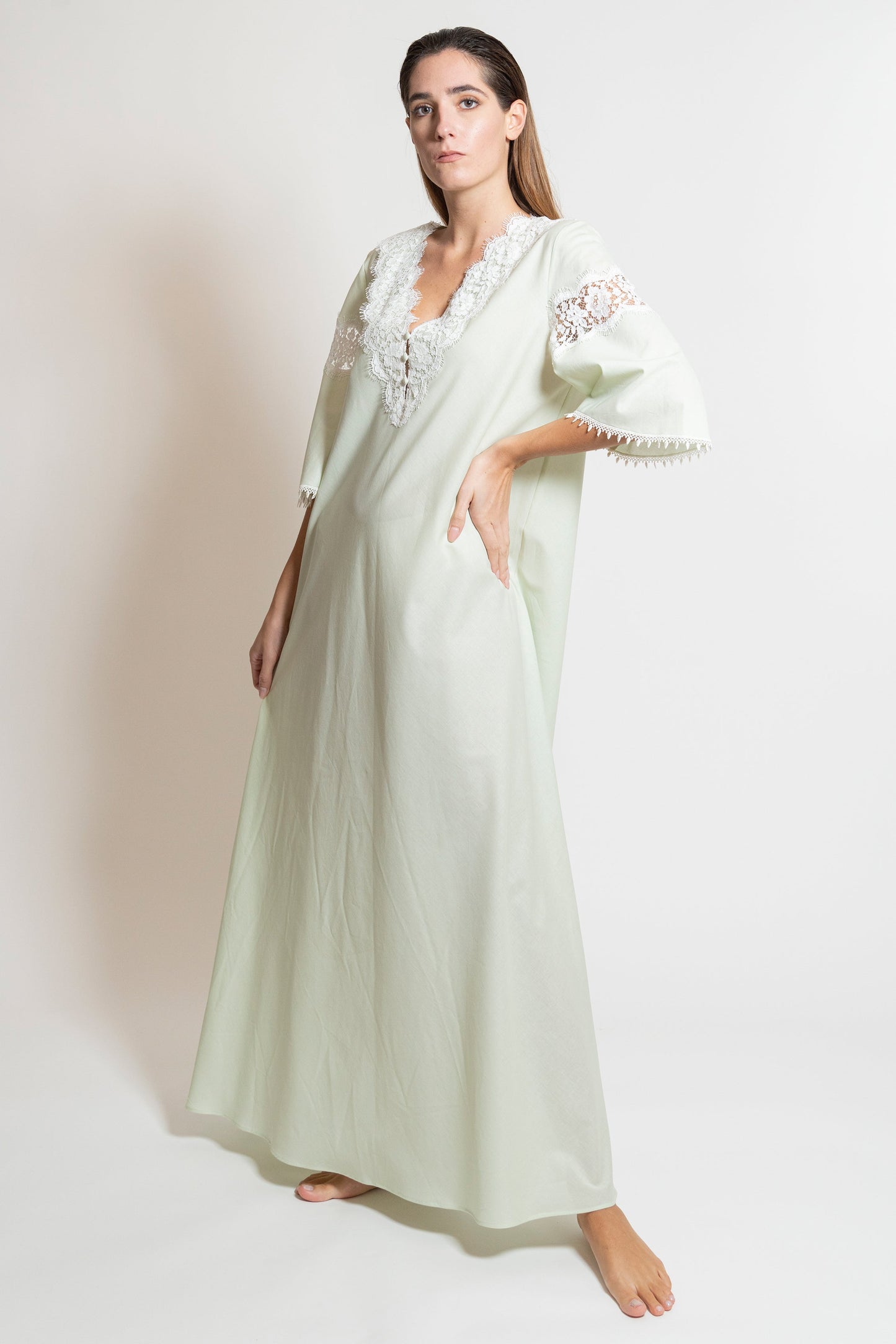 Selene - 平纹细布棉质睡衣