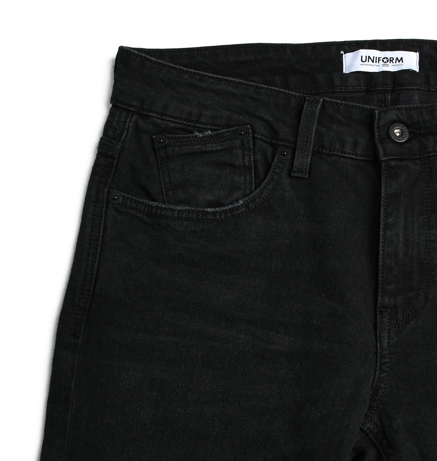 牛仔裤 Uniform Style Dean Normal 裤裆紧身牛仔裤