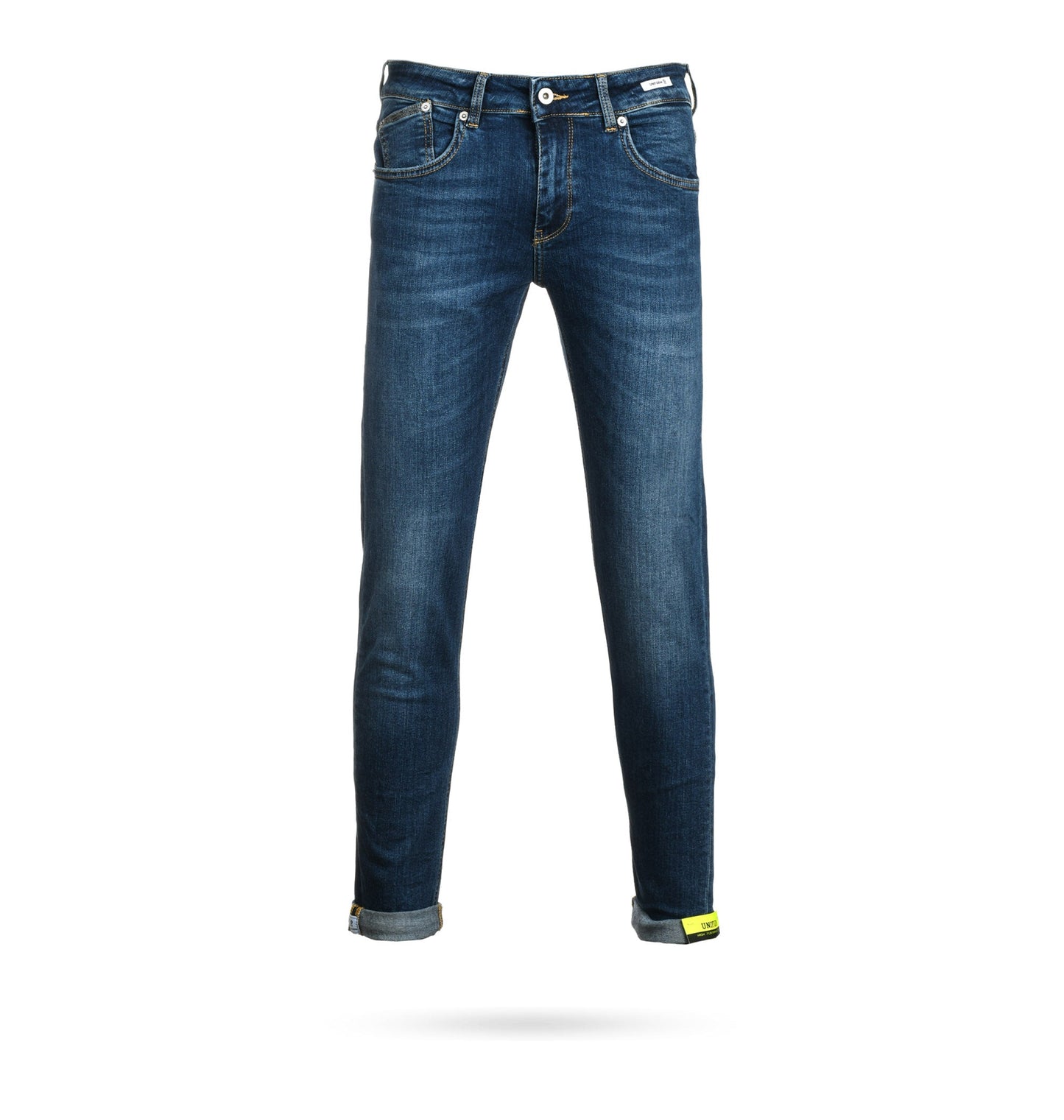 牛仔裤 Uniform Style Dean Normal 裤裆紧身牛仔裤