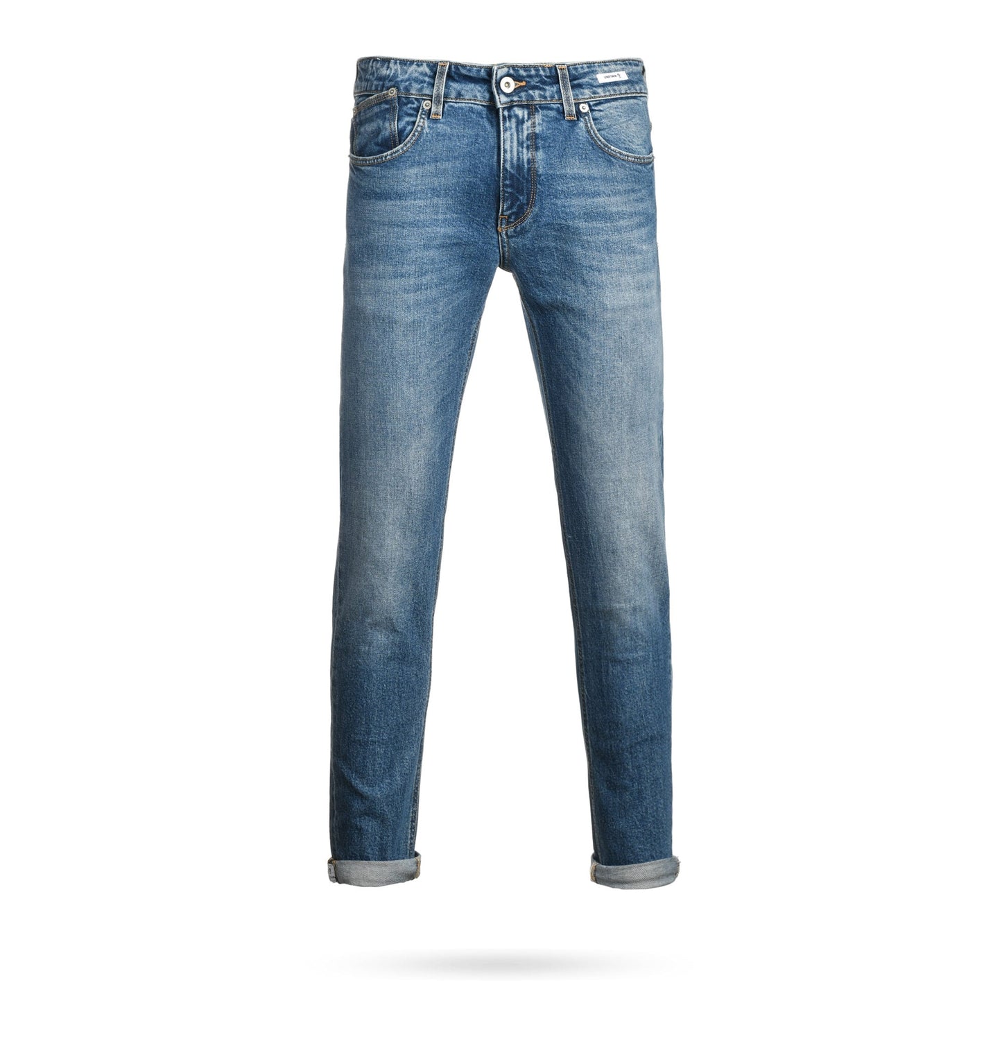 牛仔裤 Uniform Style Dean Normal 裤裆紧身牛仔裤