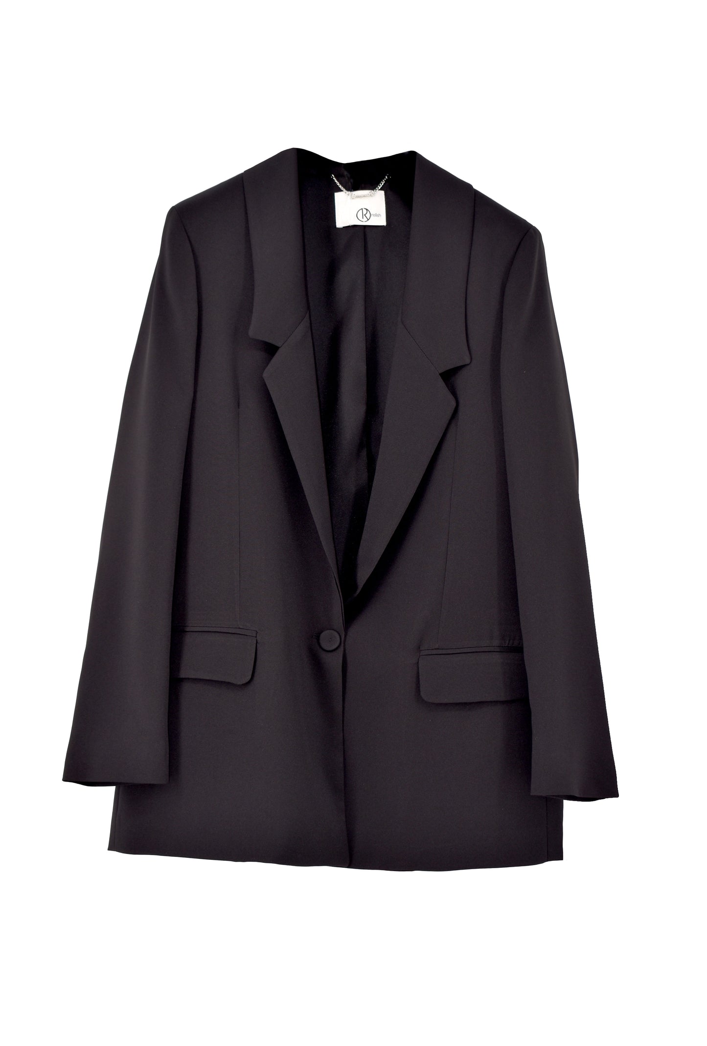 QUANDOTU_一粒扣长袖夹克