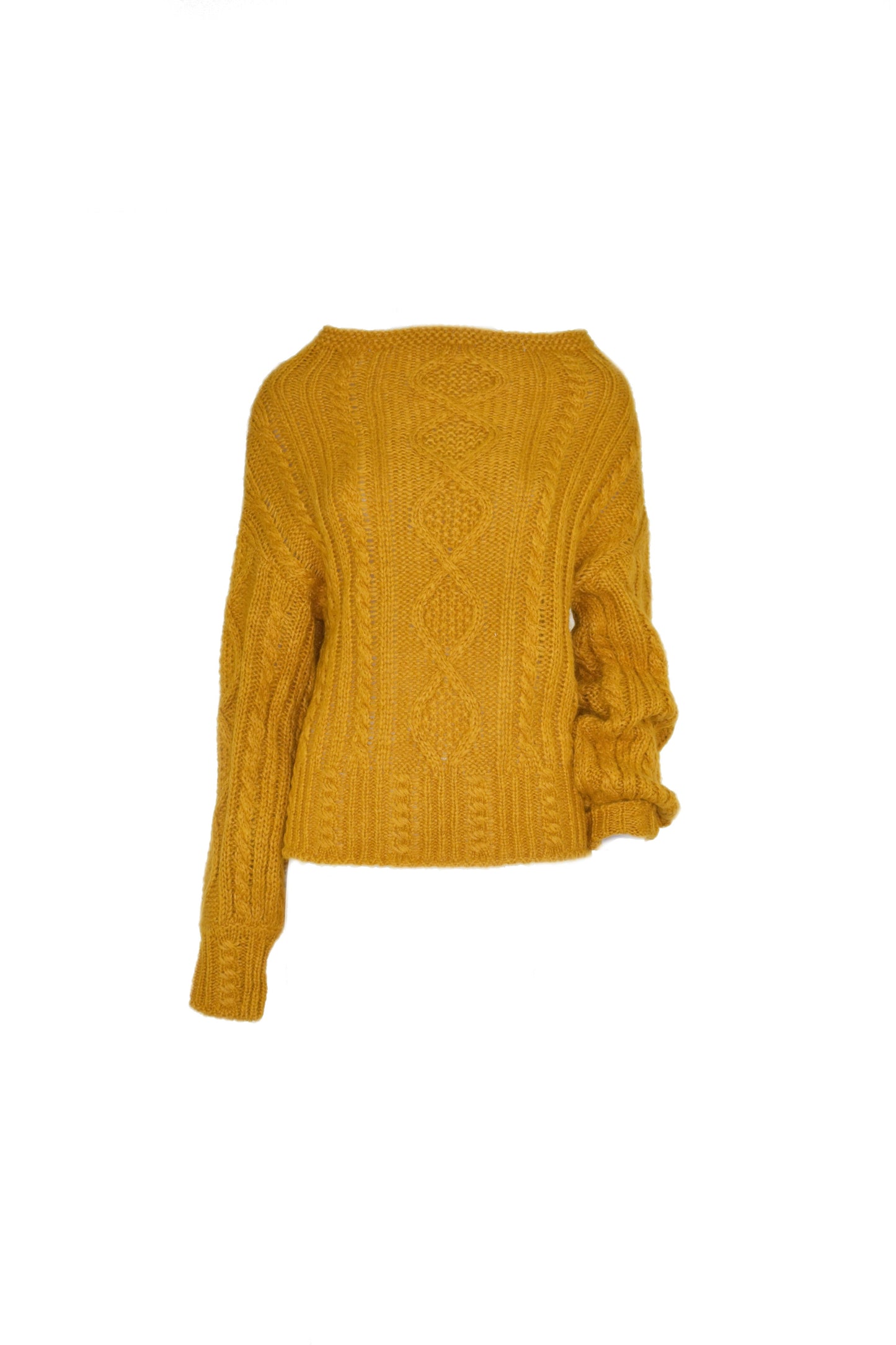 VULCANY 编织火山领套头毛衣