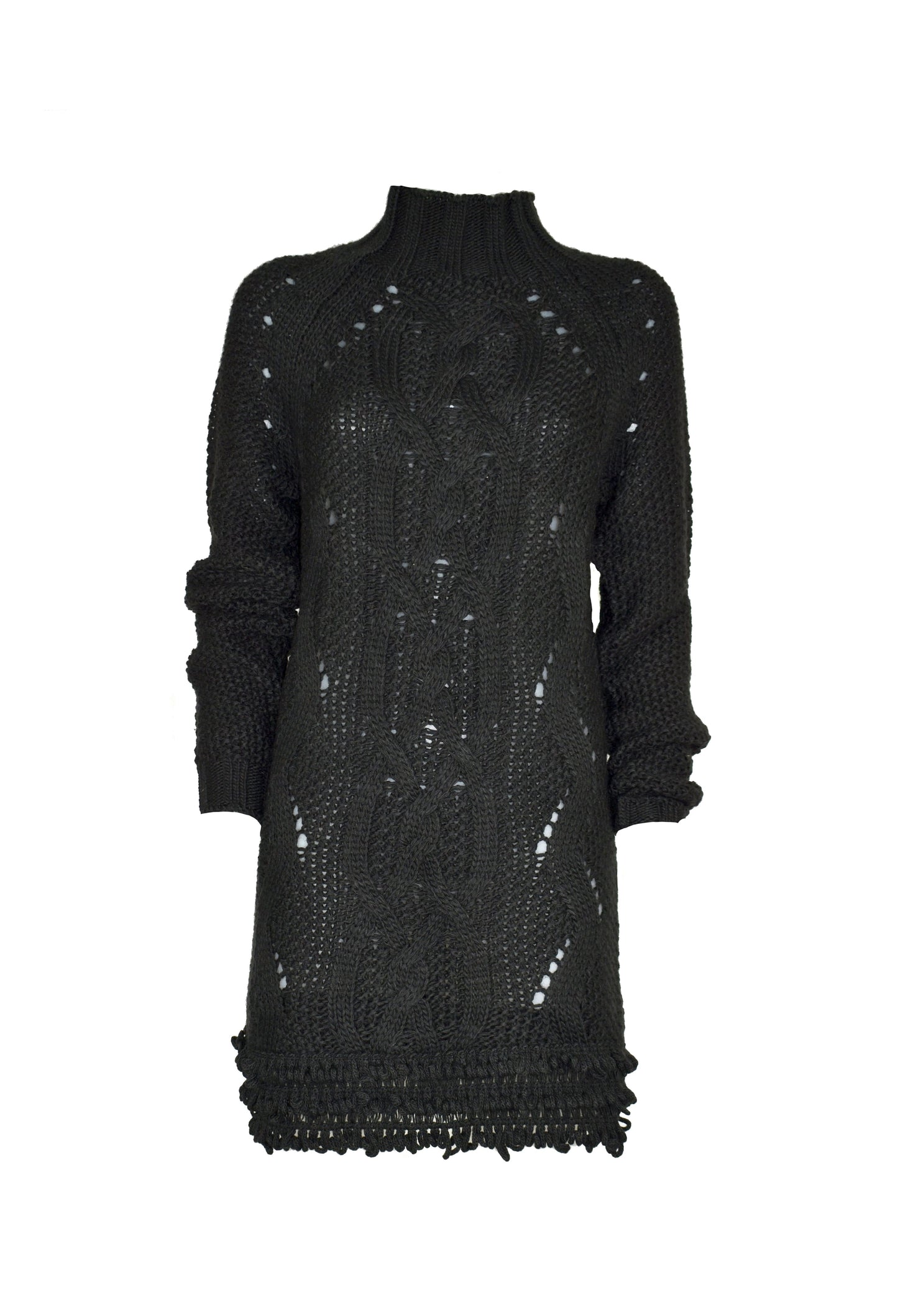 MABOO 镂空针织短款连衣裙