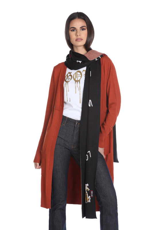 AZKABAN 动物提花围巾