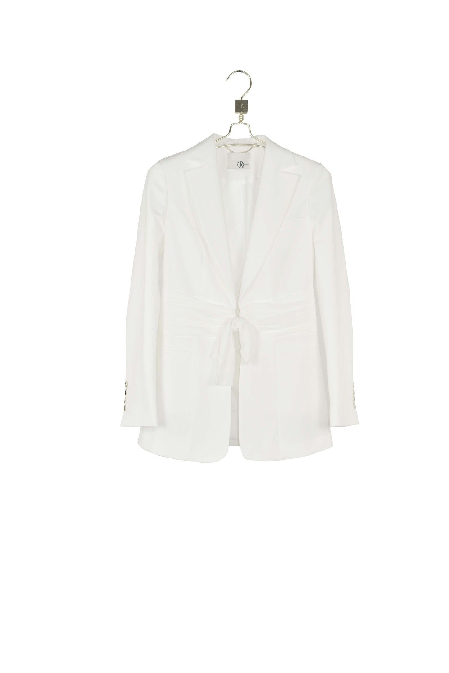 乔其纱腰带长袖 TURKEY 夹克