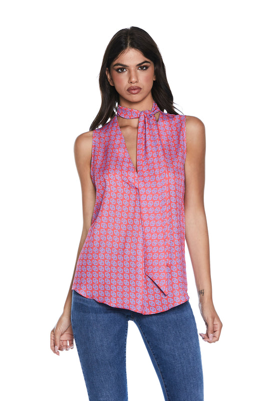 衬衫 SAMBER S/M v 领带褶皱加腰带花式领带