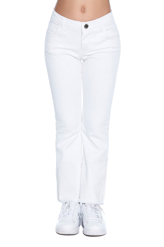 裤子 ALI 一粒扣 5 口袋 流苏钻