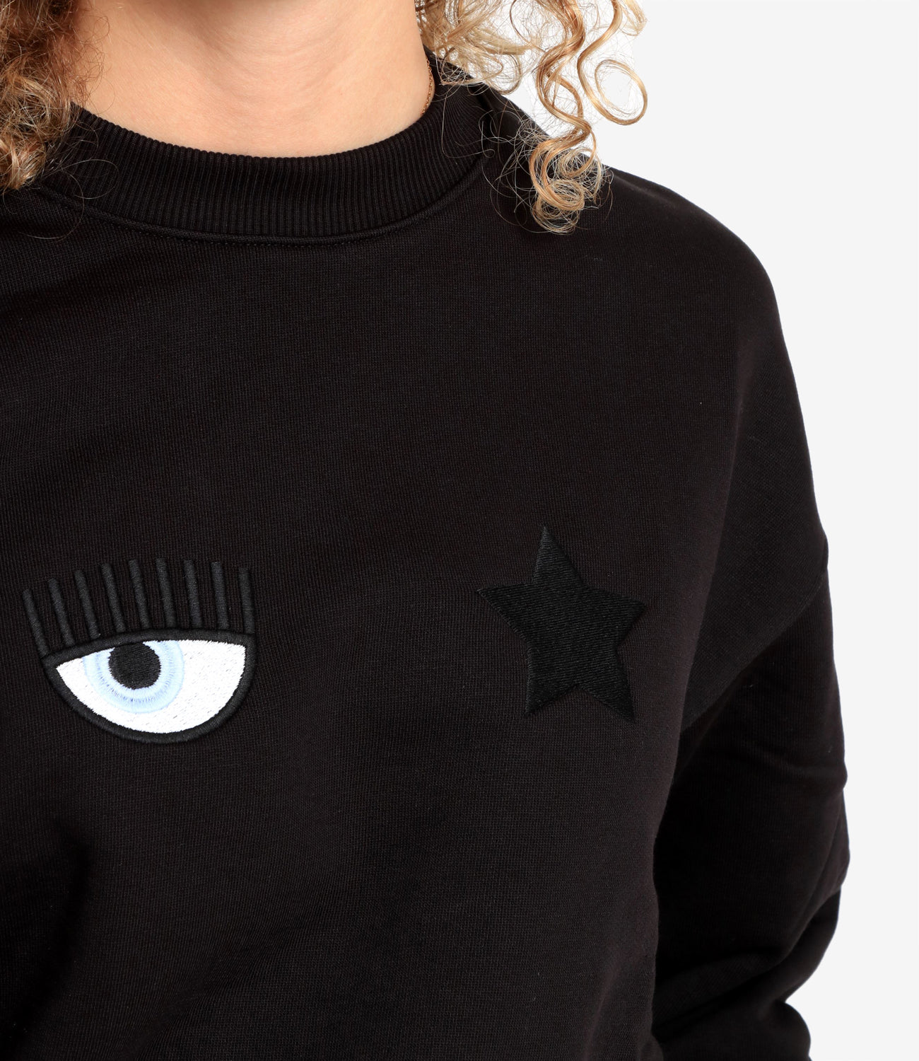 克莱尔法拉格尼 | Eye Star 运动衫 黑色