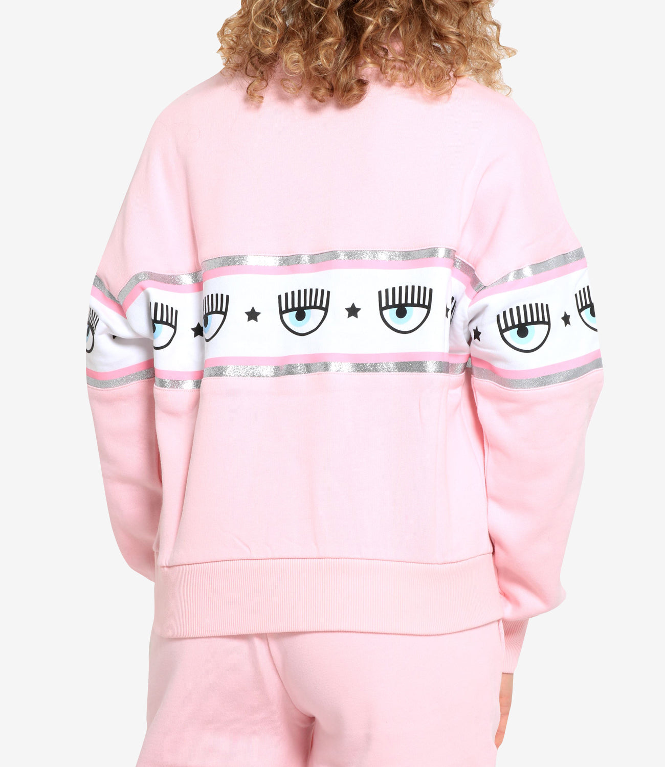 克莱尔法拉格尼 |婴儿粉色 Maxilogomania 运动衫