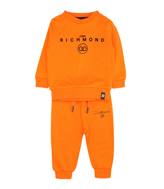 里士满儿童 |橙色衬衫+裤子套装