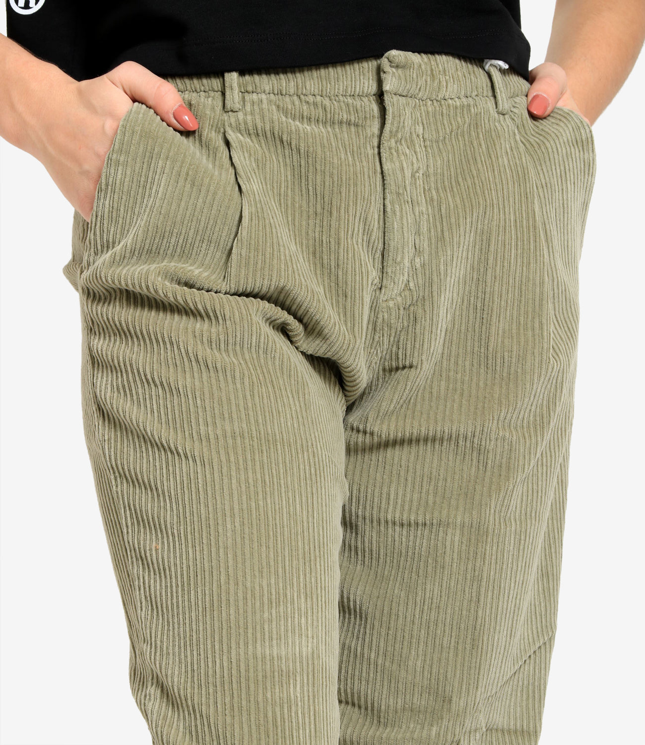 罗伊罗杰的 |绿色长裤