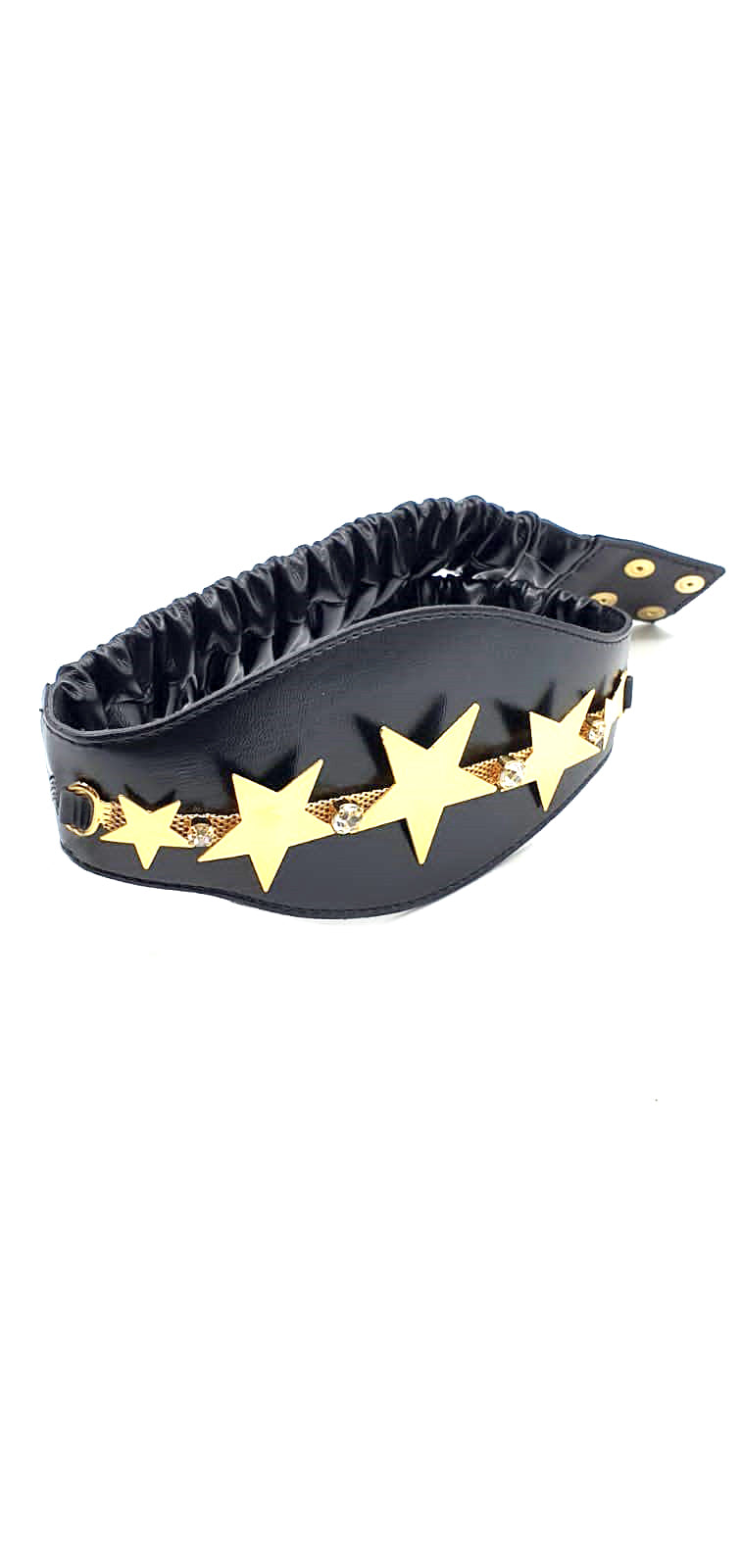 ZAZAS 带卷曲加星形应用的腰带