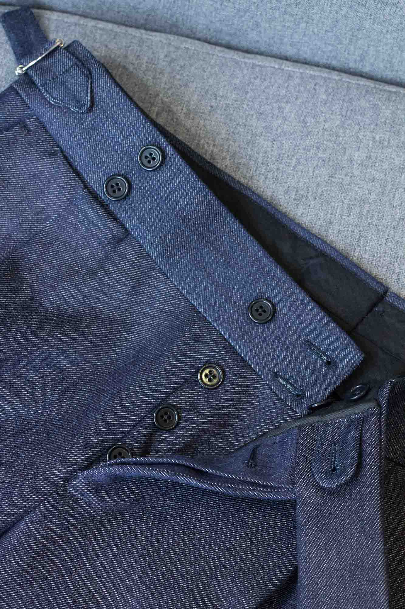 奢华牛仔长裤“Soragna Collection”——意大利制造