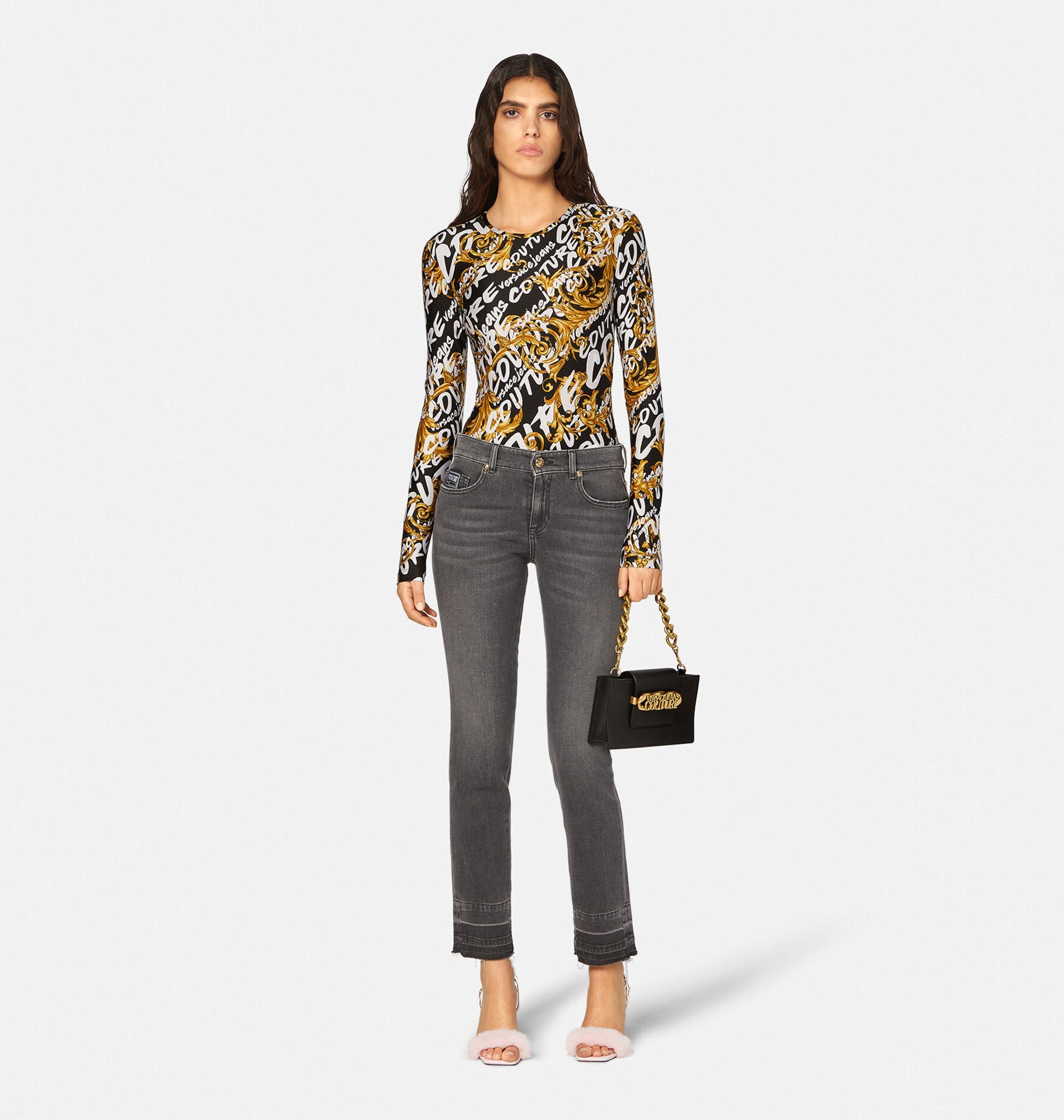 Body Versace 牛仔裤时装