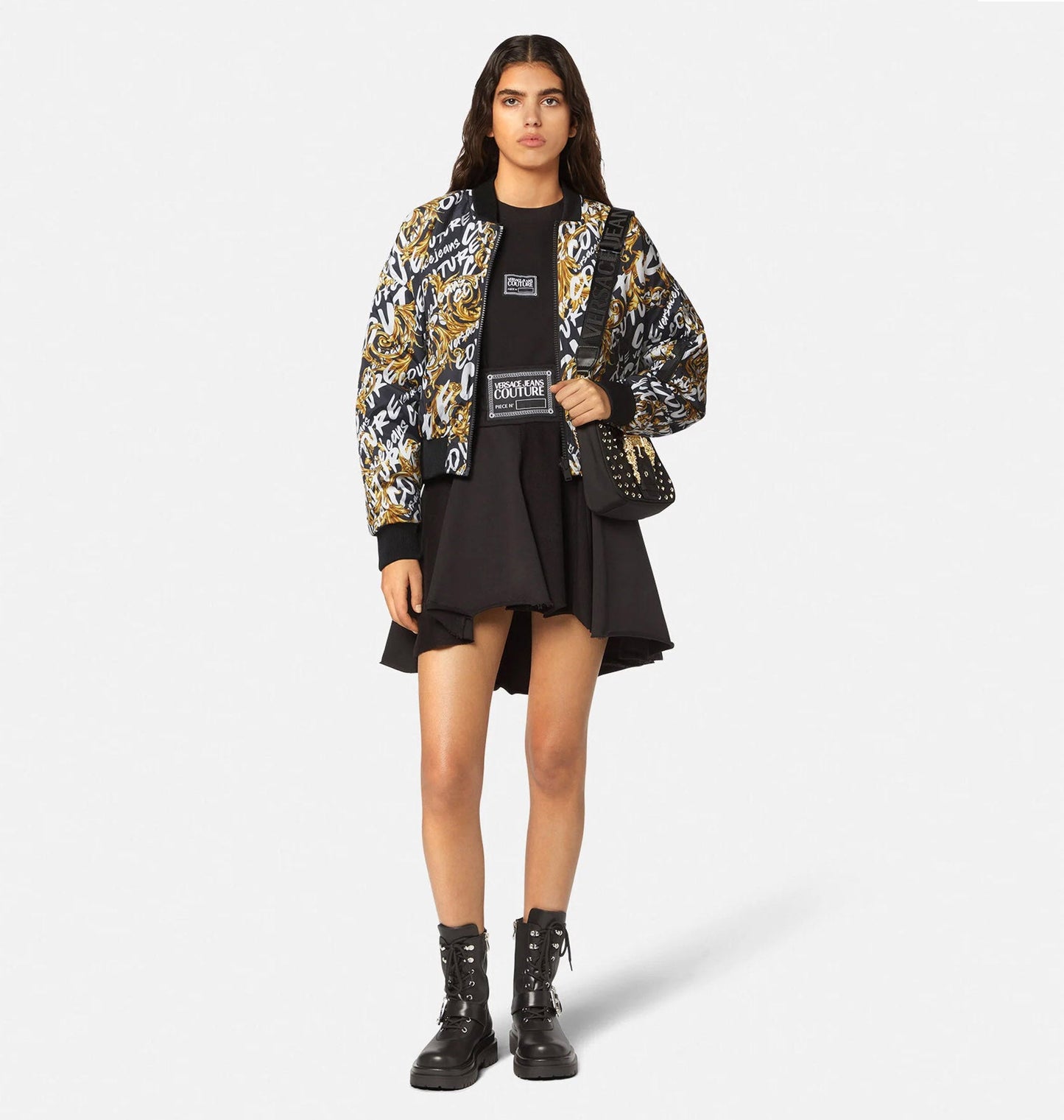 Bomber Versace 牛仔裤时装