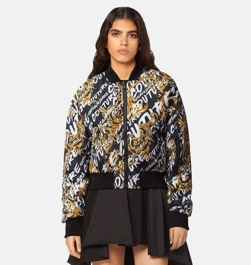 Bomber Versace 牛仔裤时装