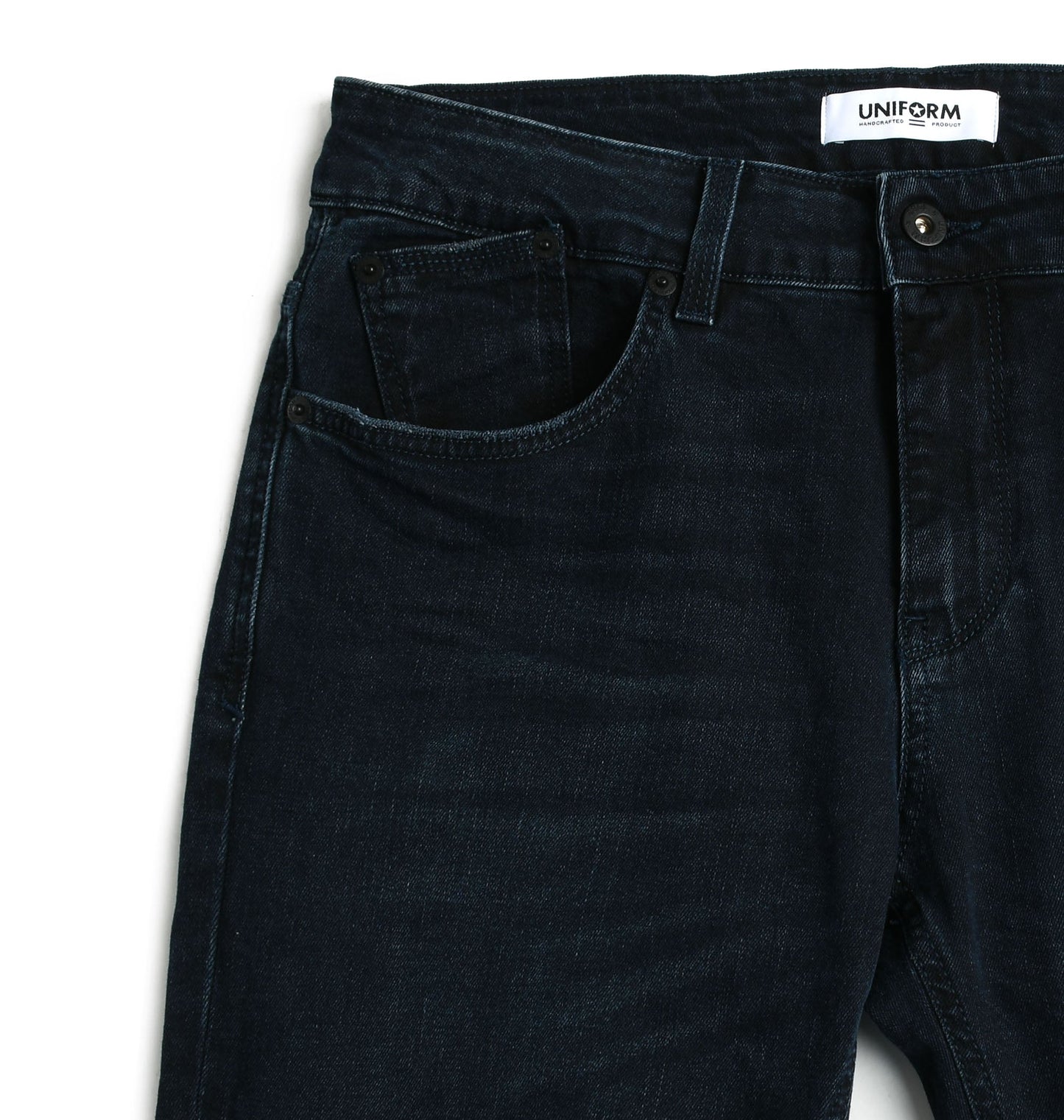 牛仔裤 Uniform Style Dean Normal 裤裆紧身牛仔裤