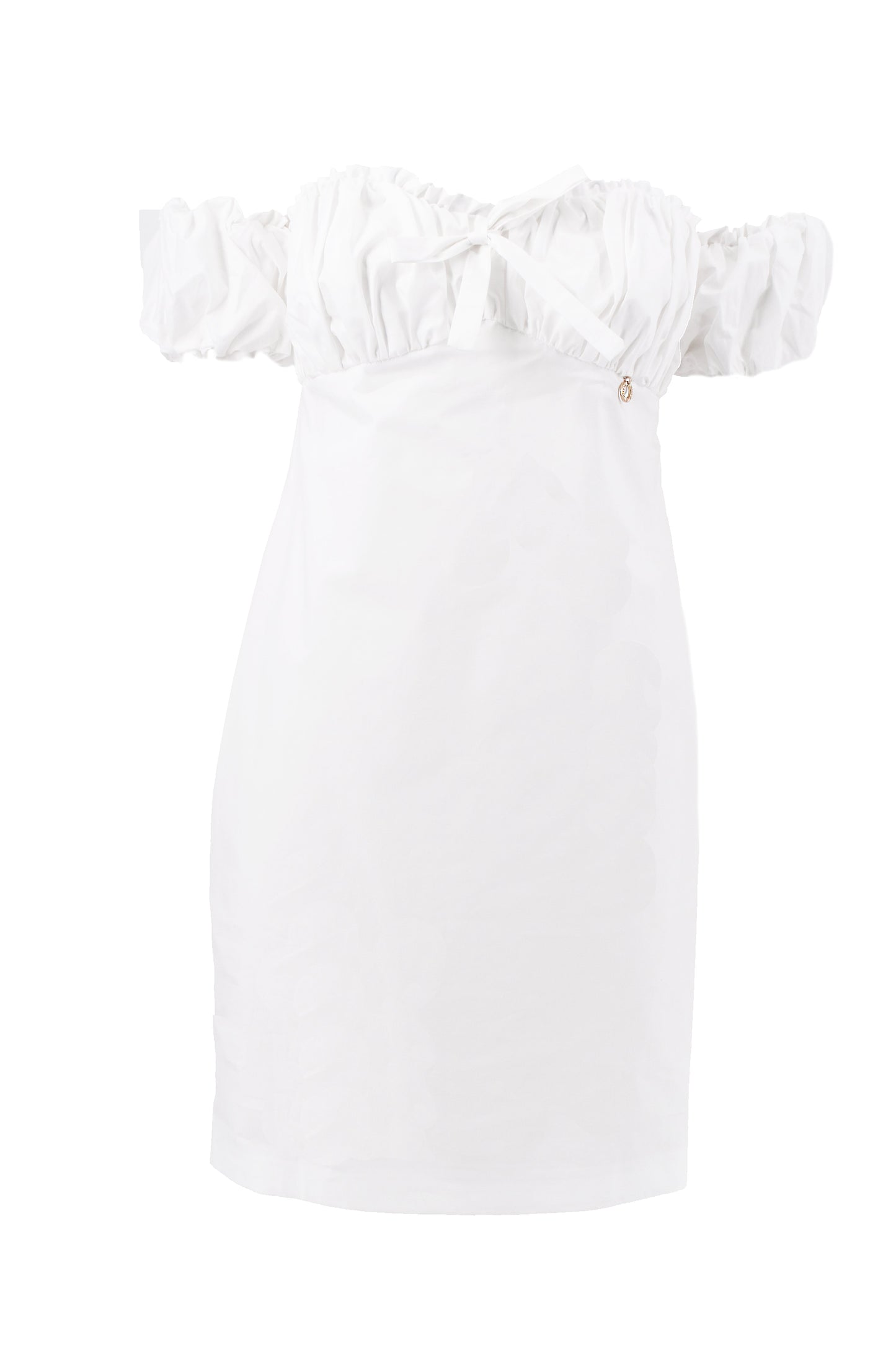 MEANGIRLS 荷叶边短款半袖气球船短裙