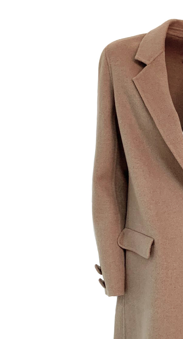 RAFFA 口袋长款宽大衣