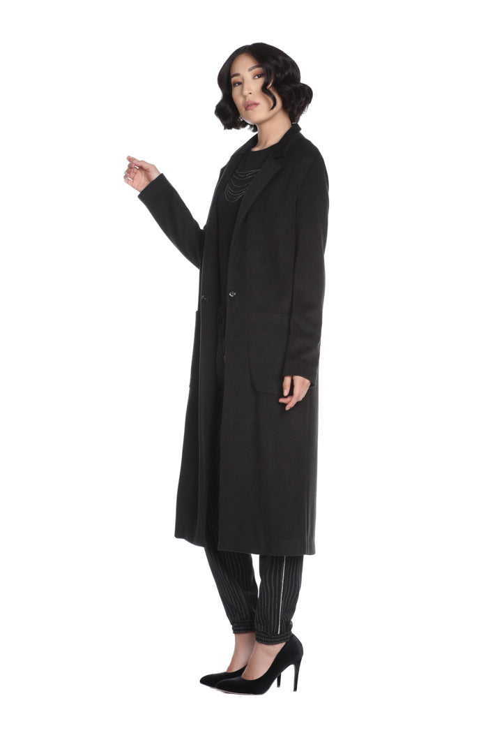 RIFRASI 贴袋长袖大衣