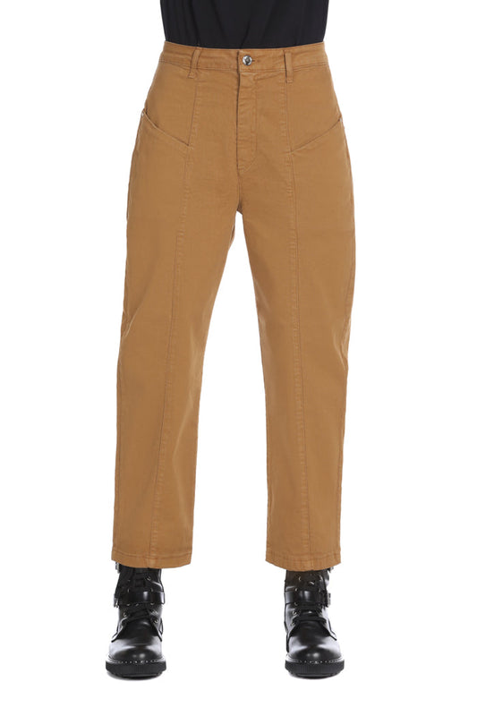 SEFRU 中央缝线口袋高腰裤