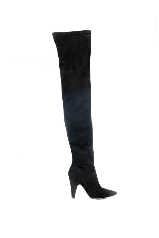 MELIX 人造绒面革高筒靴