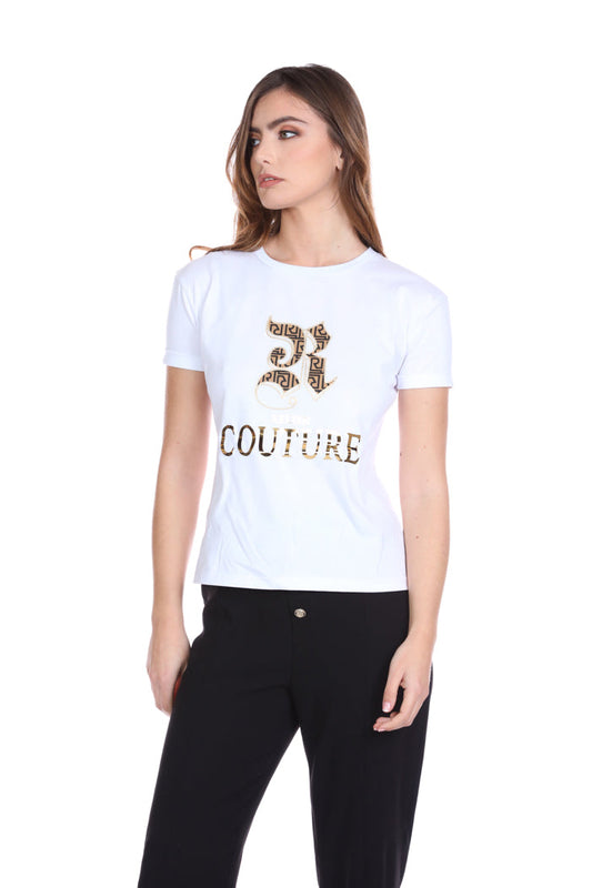 RCOUTU 层压时装印花短袖 T 恤