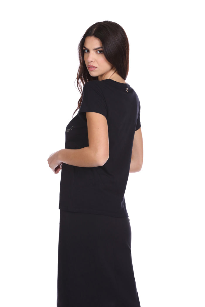 SCRIUU 半袖 T 恤，带文字刺绣