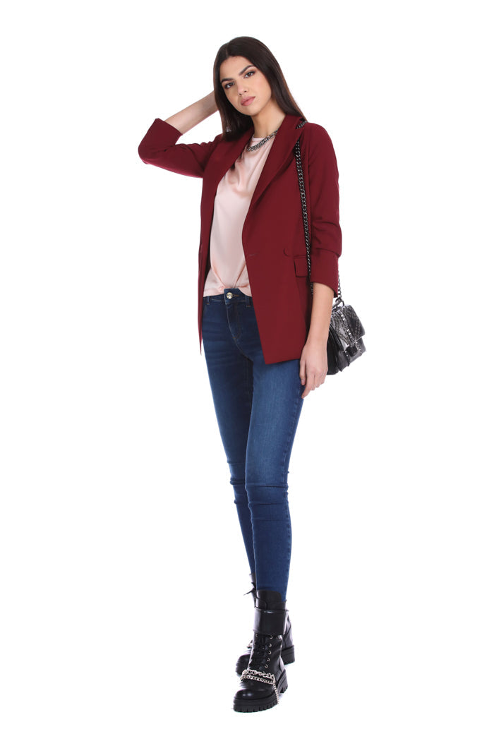 RAKRYD 徽标刺绣加缎面半袖 T 恤