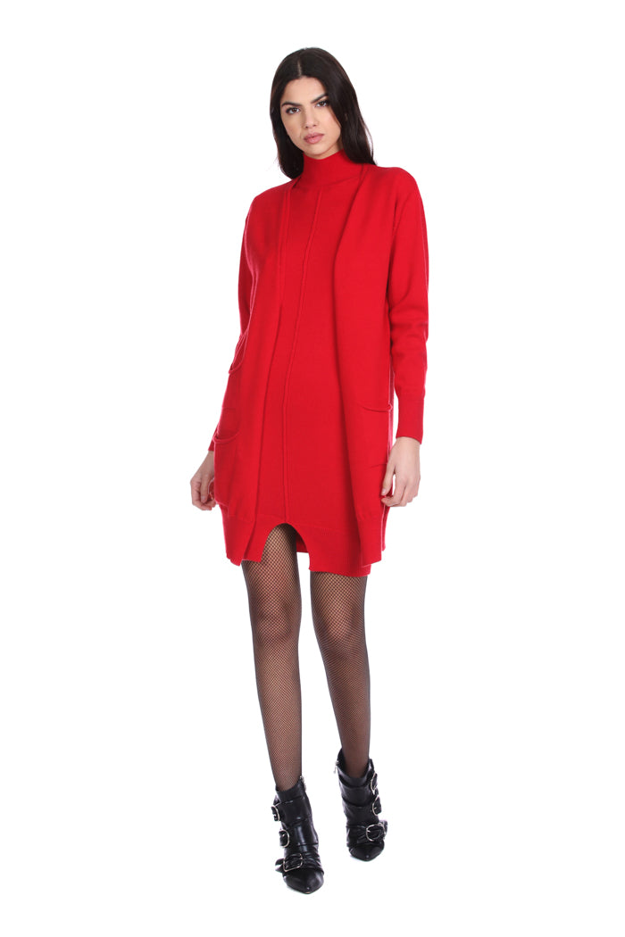 WOLISH 带口袋长袖开衫