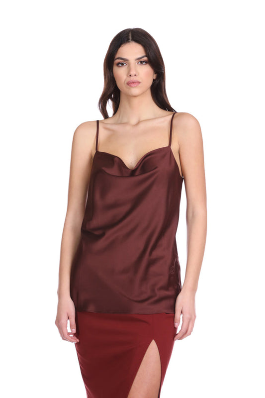 UJJED 蕾丝嵌花上衣加徽标刺绣