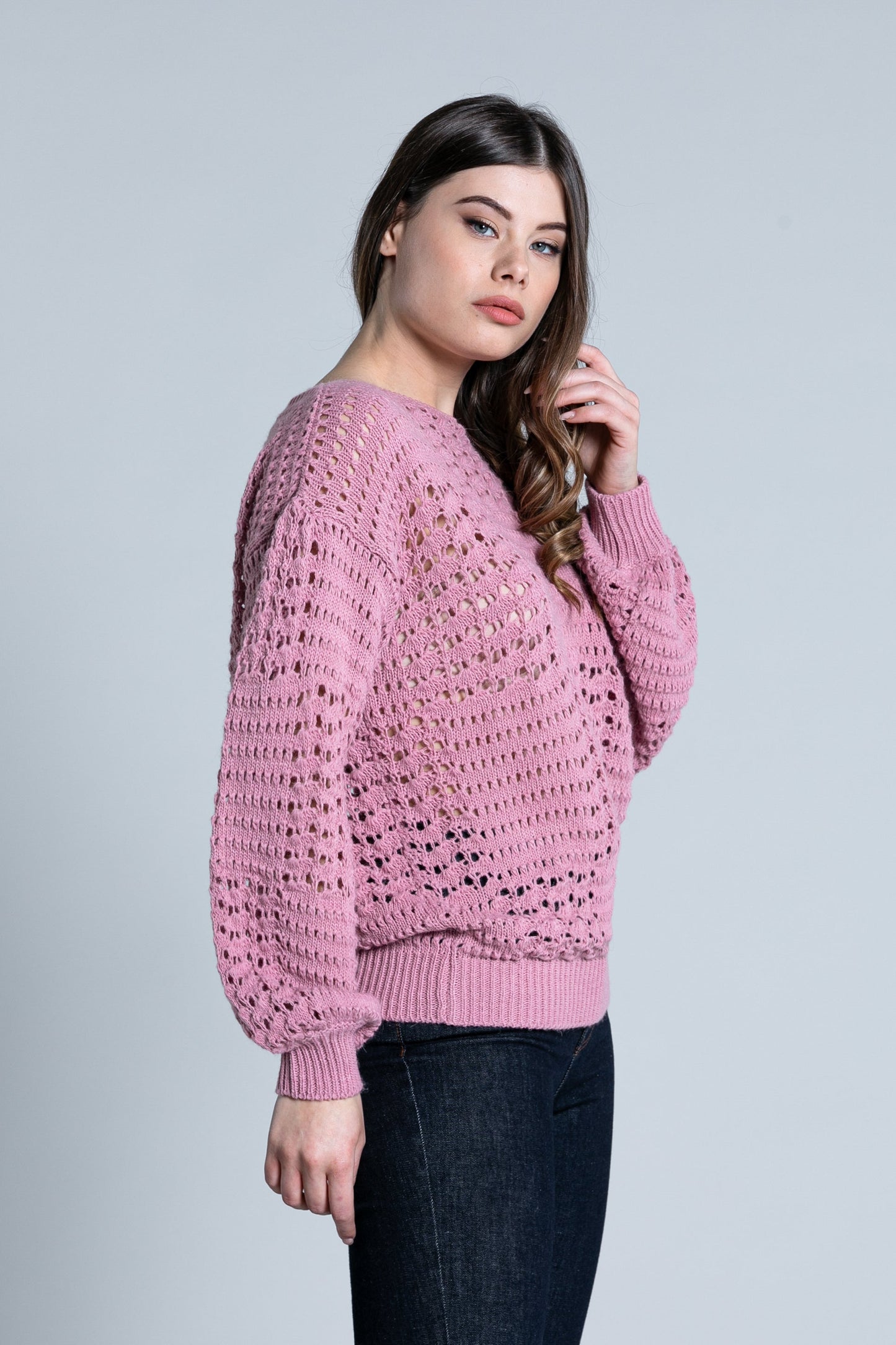 SUNA 长袖气球领衬衫