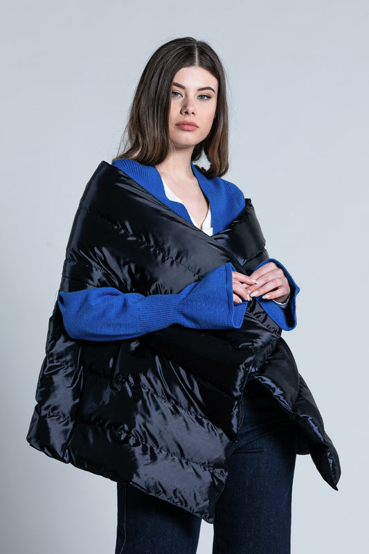 STARAS 斗篷羽绒服