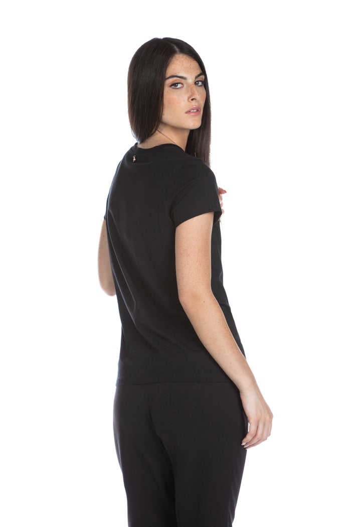 RANTEM 金色印花半袖 T 恤