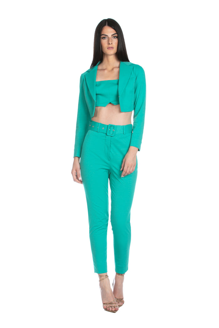 SELLOUM 开衩无袖上衣