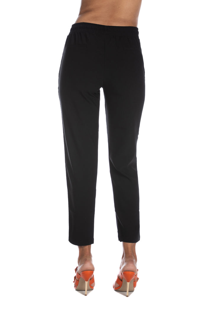 SYRACUSE_BIS 抽绳束带亮片长裤