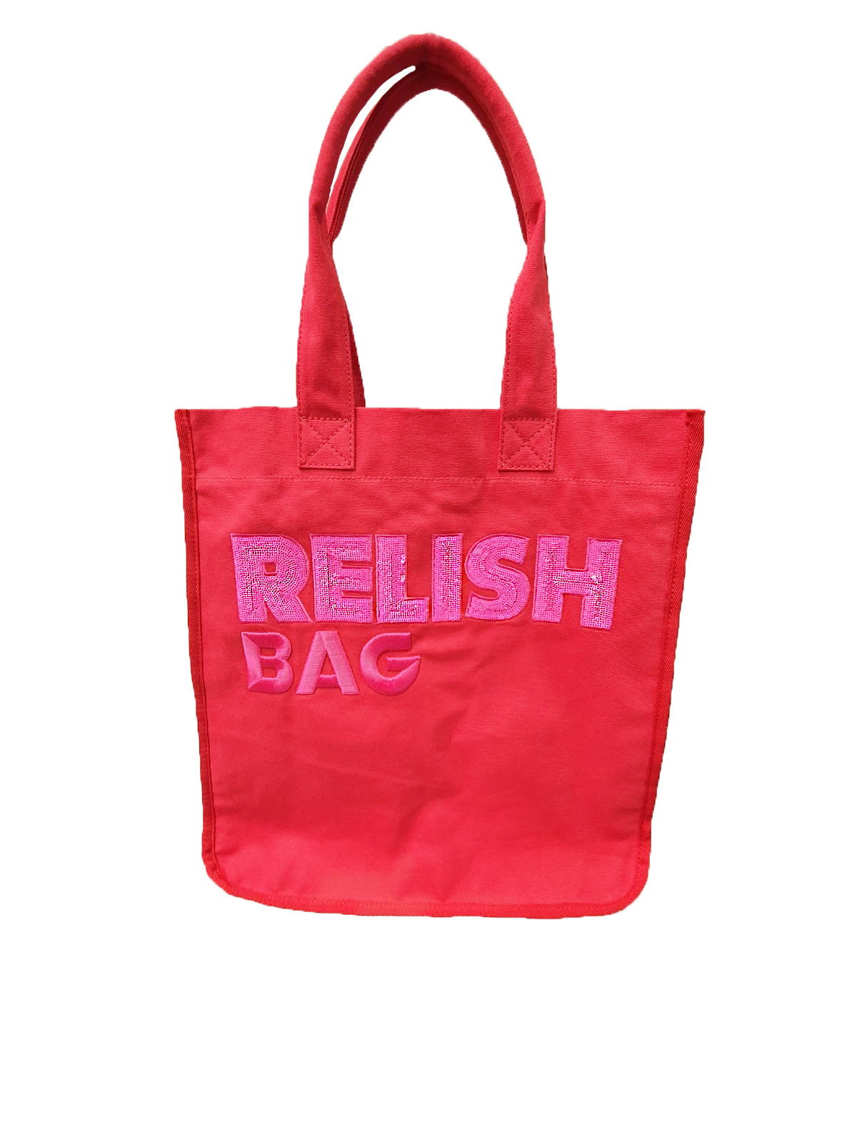 RELISH_BAG 2个提手加刺绣加亮片包