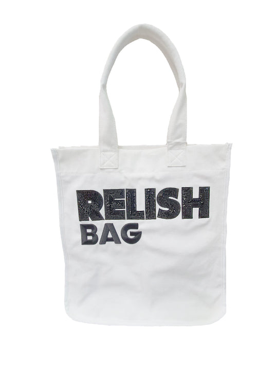 RELISH_BAG 2个提手加刺绣加亮片包