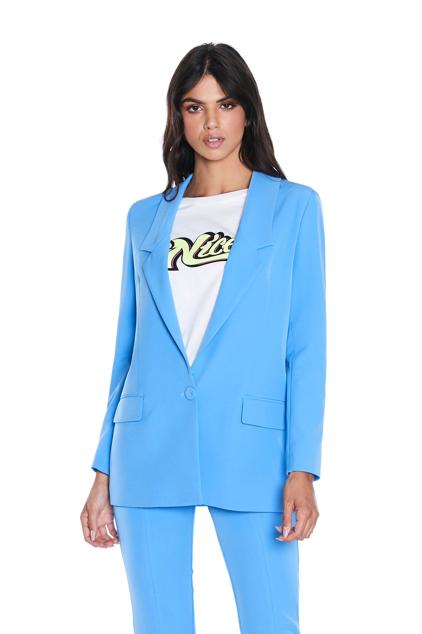 QUANDOTU_一粒扣长袖夹克