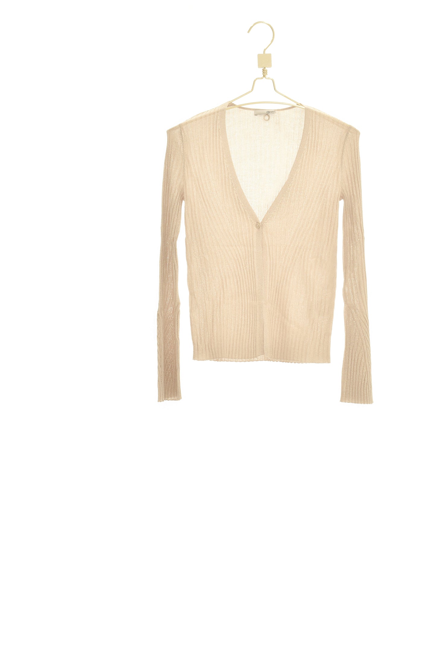 UMBRIDGE 开衫长袖 V 领卢勒克斯罗纹