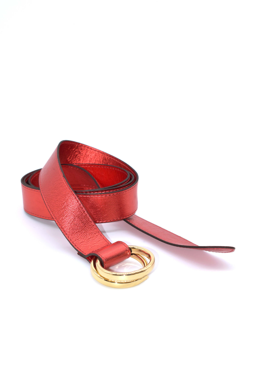 TRICKA 人造皮革环扣腰带