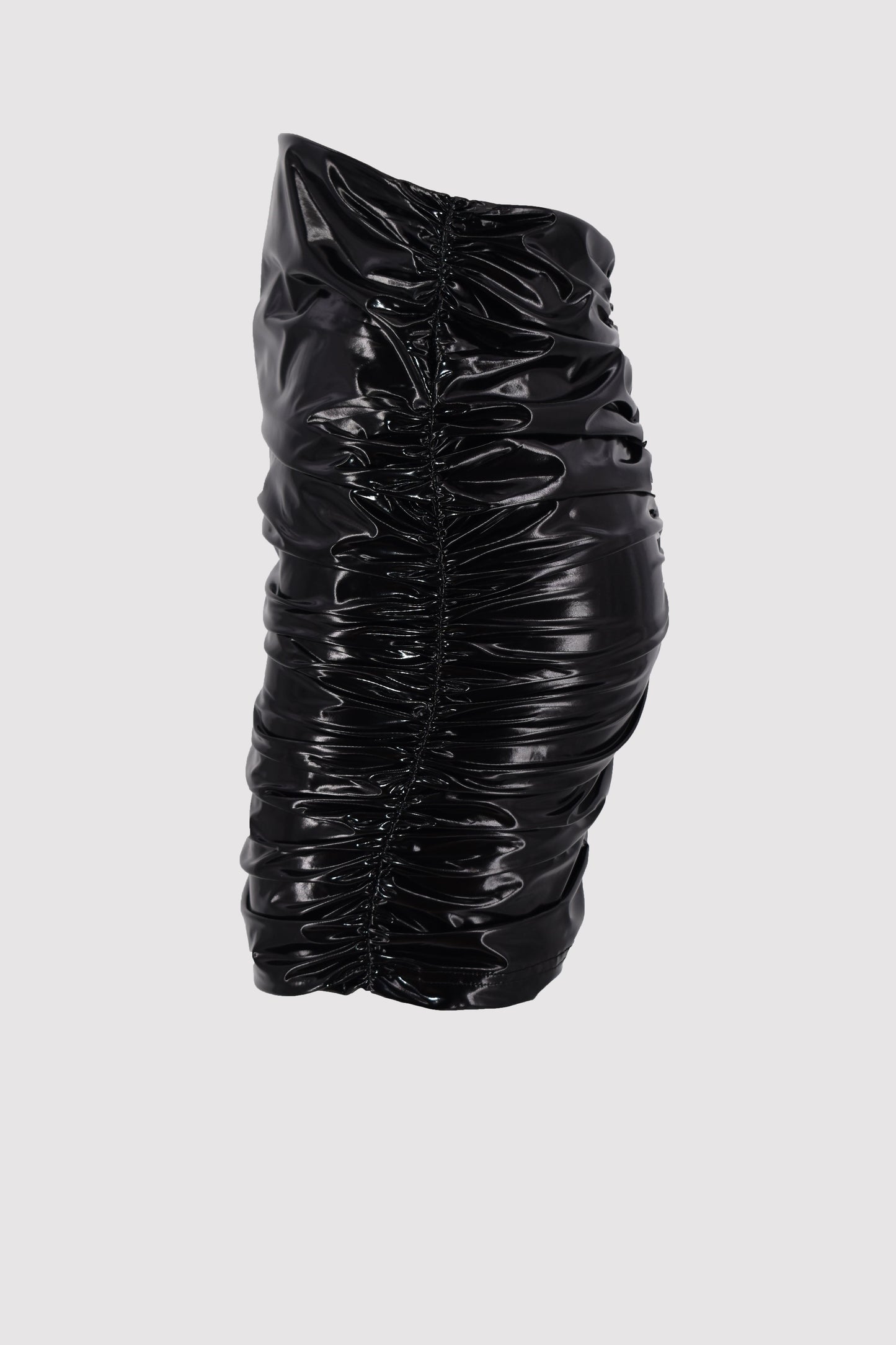 SPIGA 高腰乙烯基半身裙