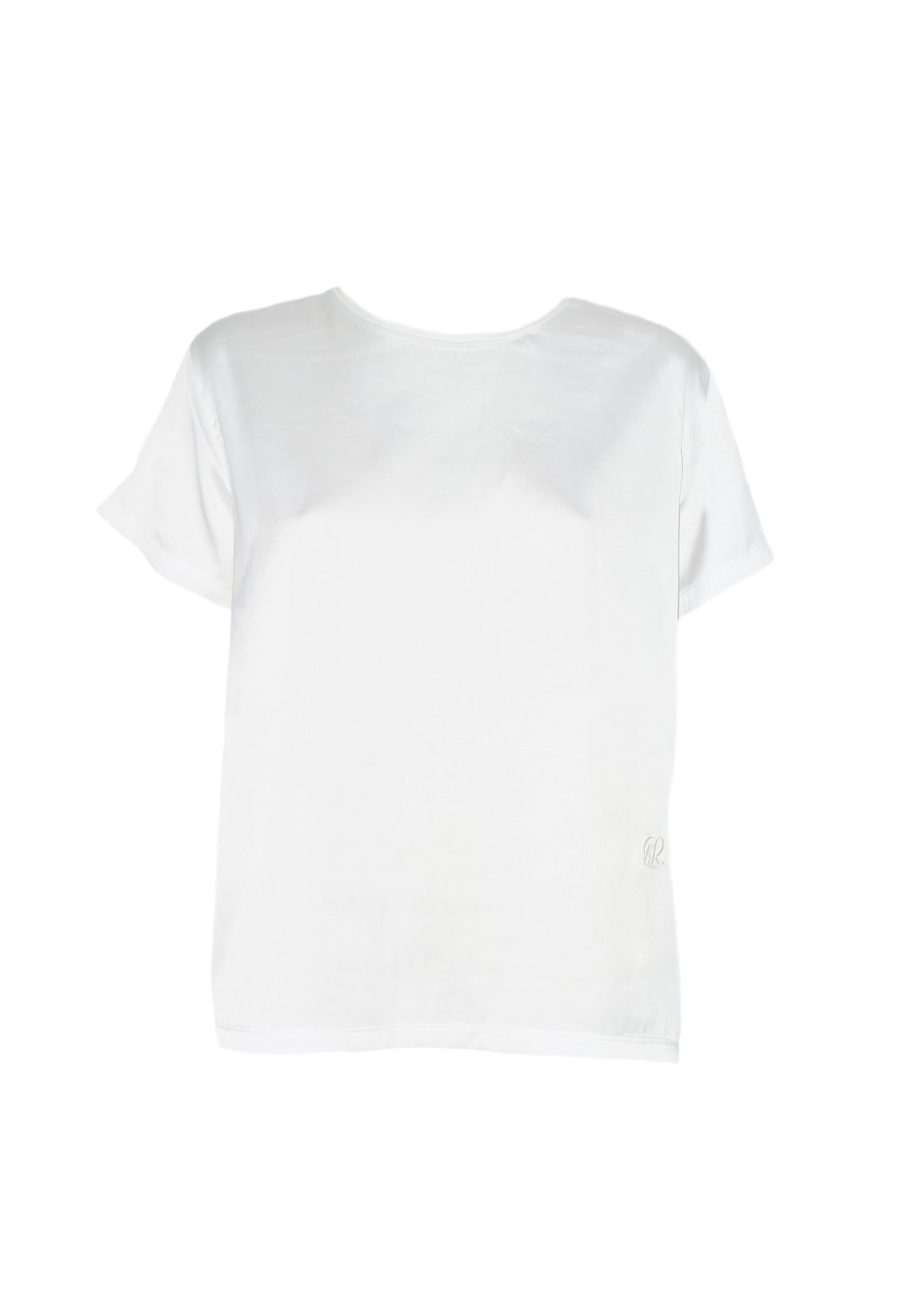 RAKRYD 徽标刺绣加缎面半袖 T 恤
