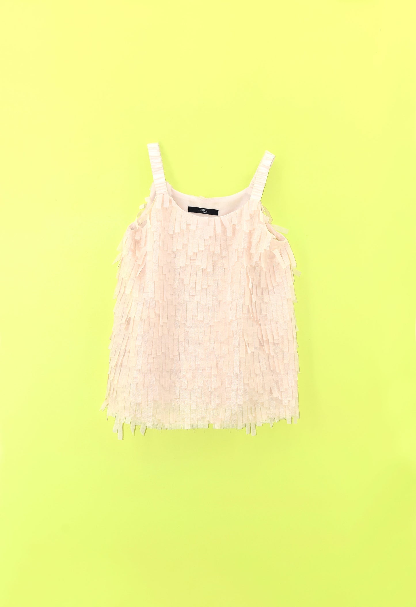 VENYU 乔其纱流苏女童上衣