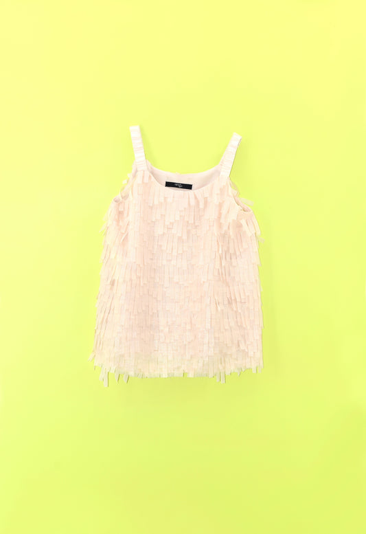 VENYU 乔其纱流苏女童上衣