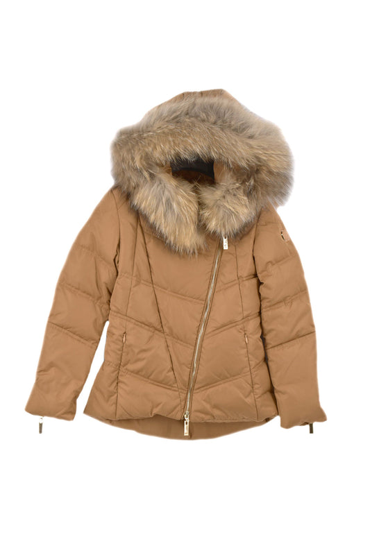 PILETTY 女童羽绒服长袖Ts plus Transversal Zip plus Fur Hood