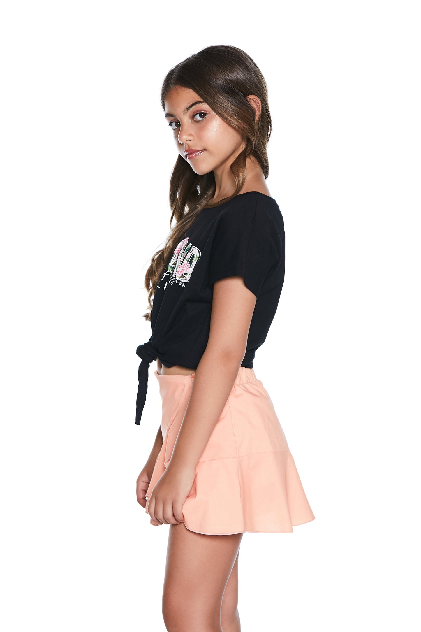 ROSES 结饰超越花朵印花半袖T恤