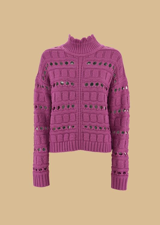 REGINA 火山领长袖衬衫