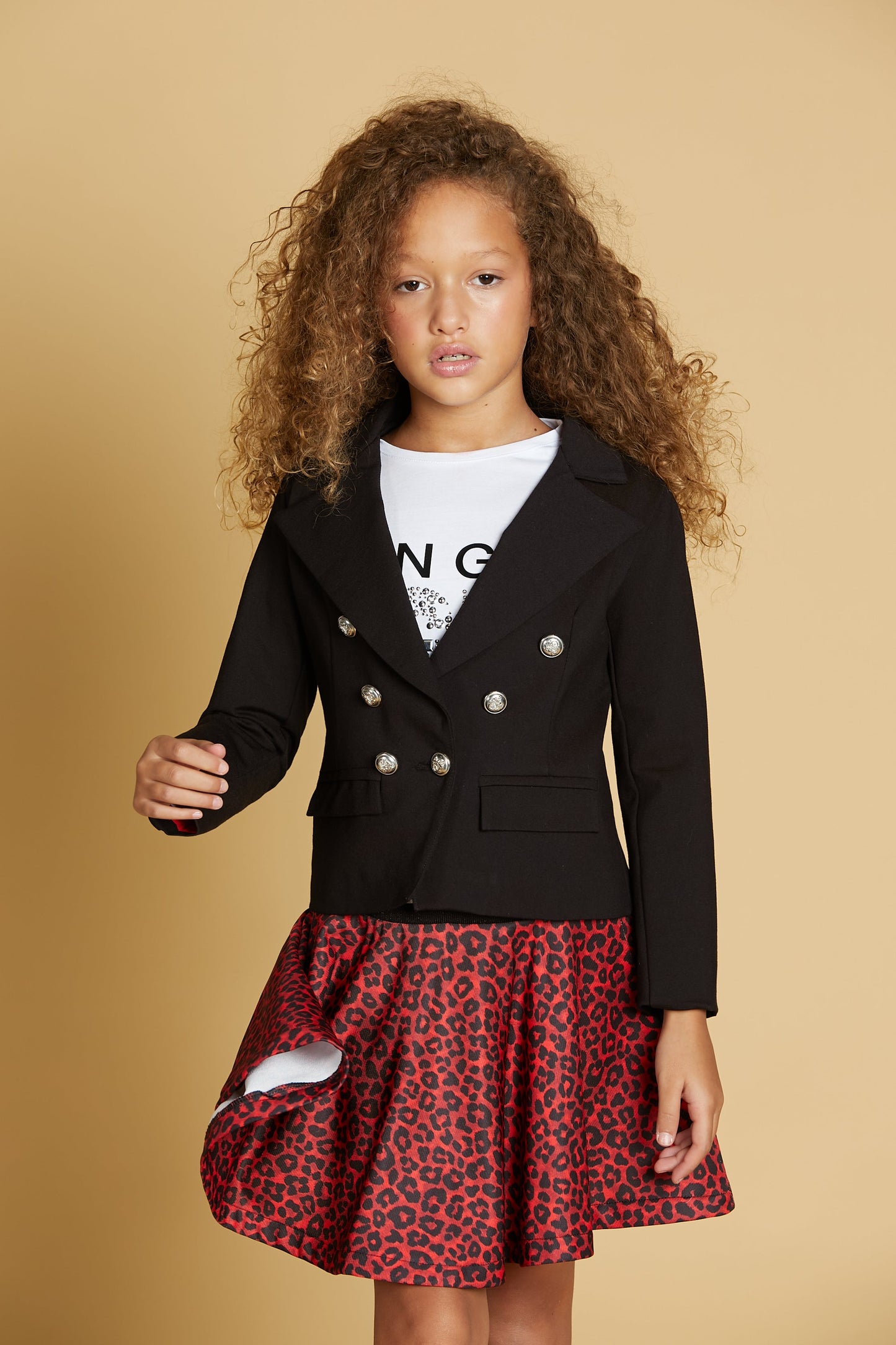 双排扣翻盖 CIGNO 夹克